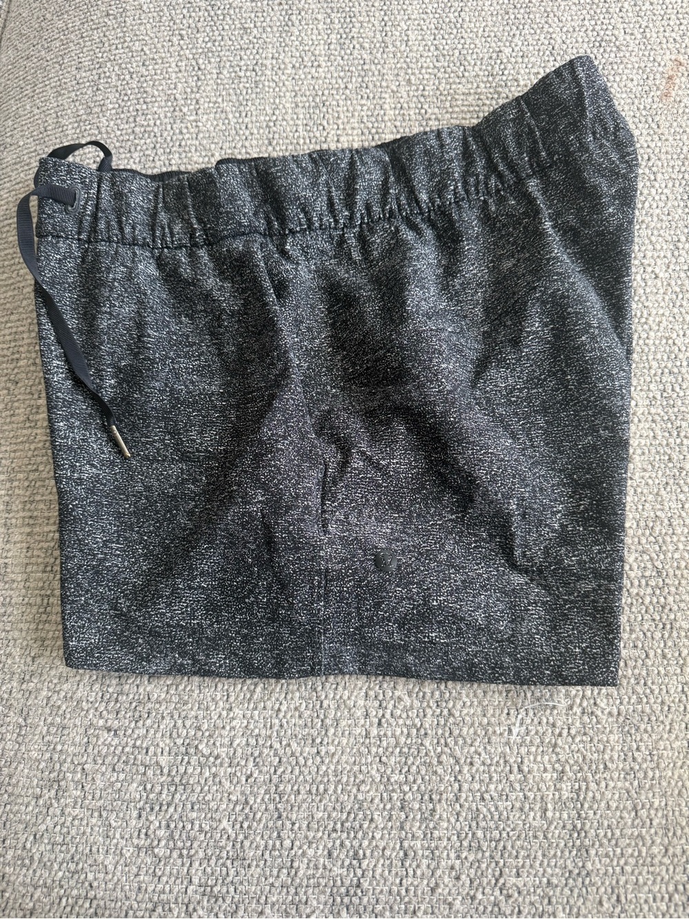 lululemon athletica Women's Black Sparkle Athletic Shorts